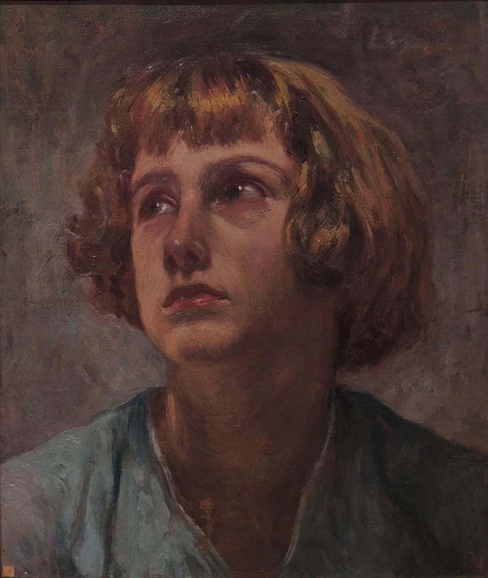 Testa di bambina (Vittoria) - Museo Giorgio Kienerk, Fauglia, Pisa